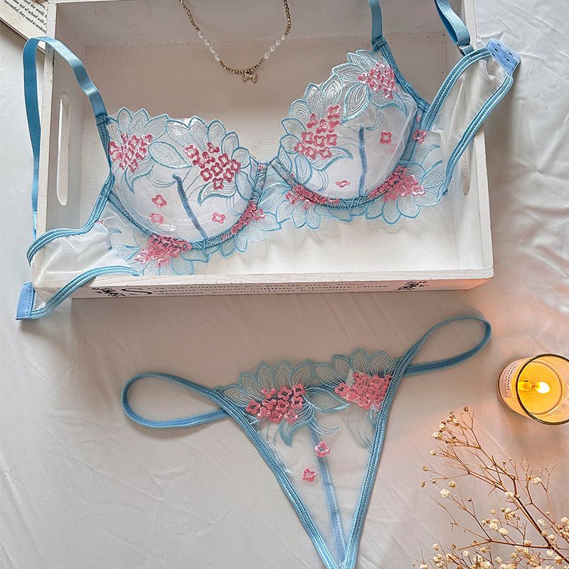 Botanic Babe Garden Embroidered Lingerie - Sinderella