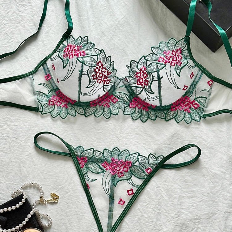 Botanic Babe Garden Embroidered Lingerie - Sinderella