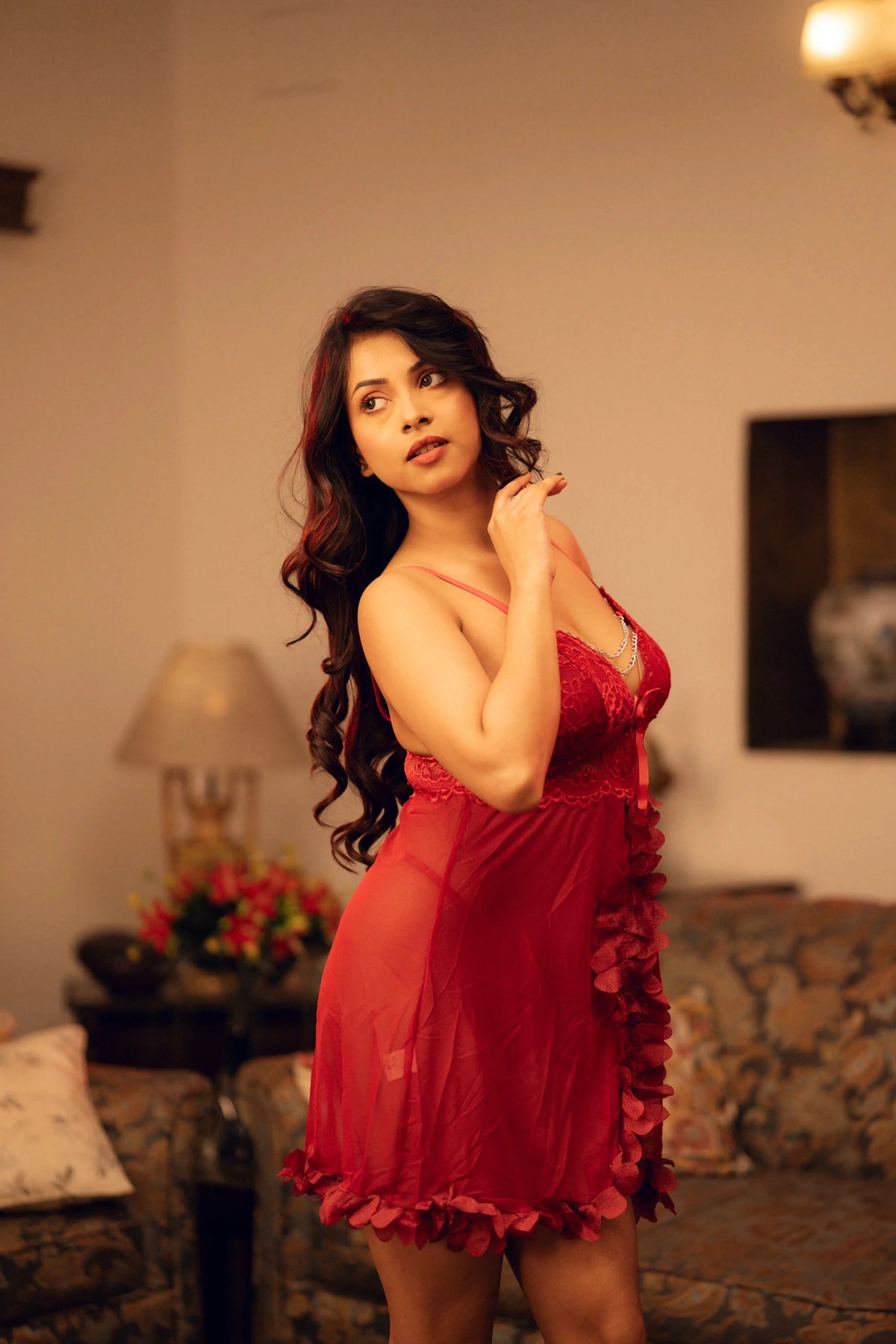 Laali two-piece babydoll dress & panty set, photo 7