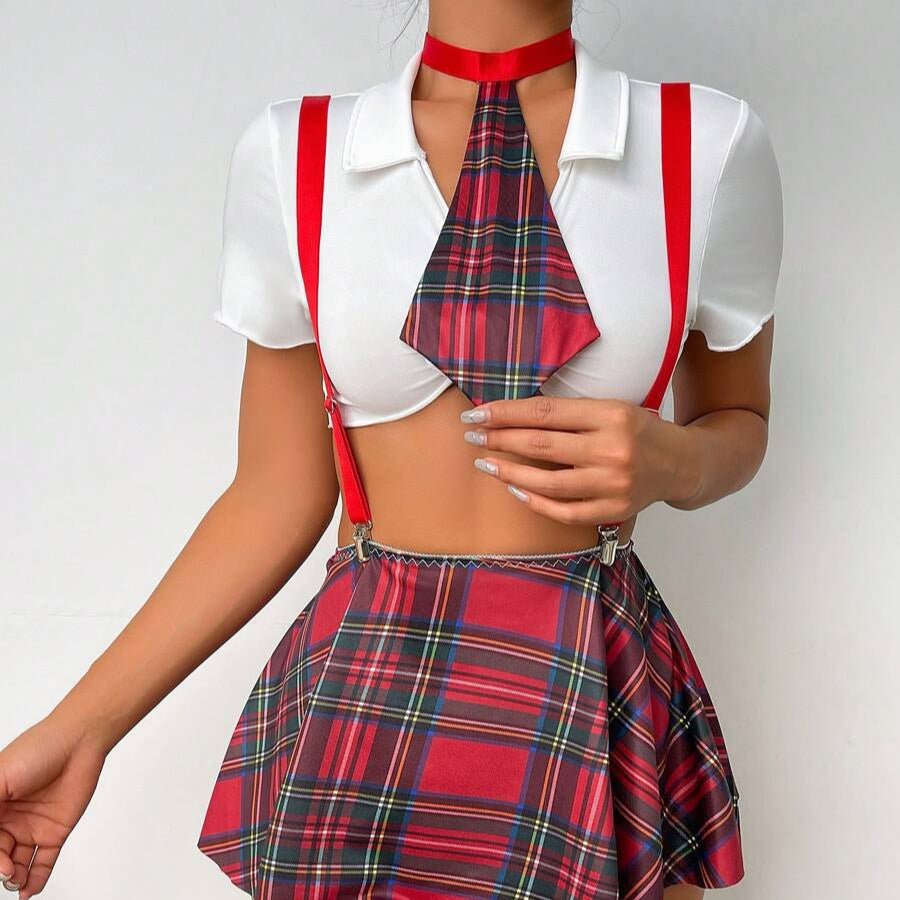 Class Dismissed… Or Just Starting? Schoolgirl Roleplay Lingerie - Sinderella