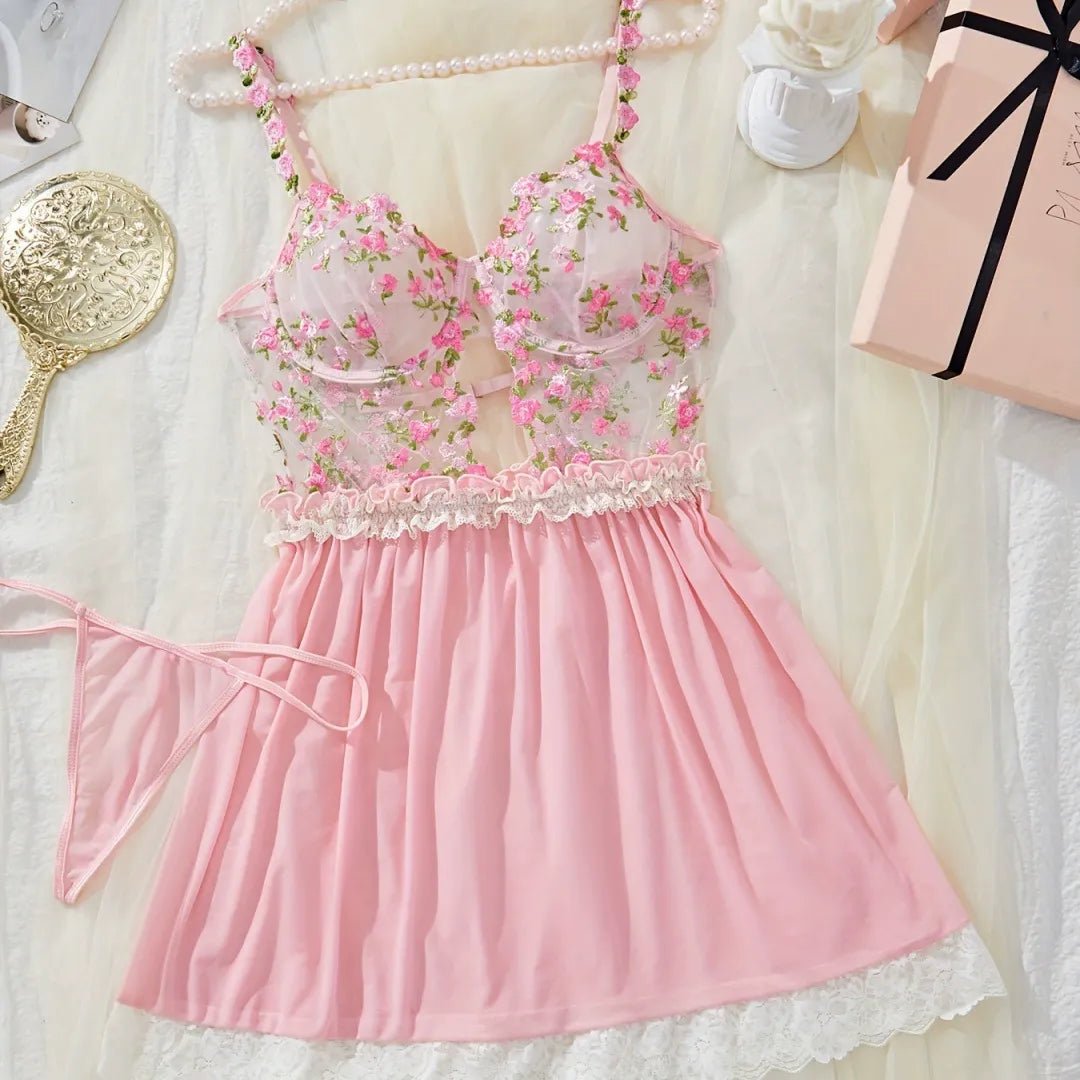 Cupcake Couture Babydoll Lingerie Set - Sinderella