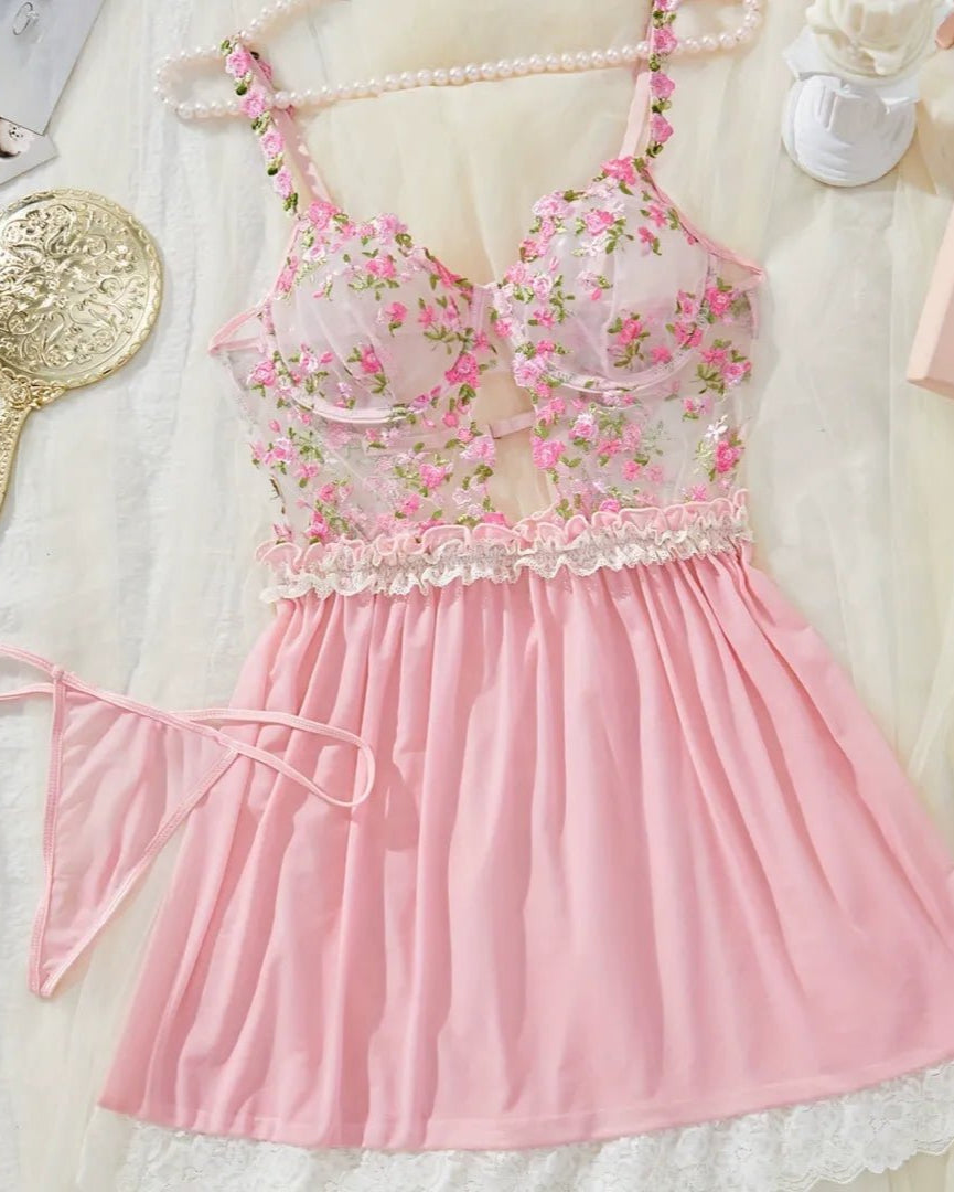 Cupcake Couture Babydoll Lingerie Set - Sinderella
