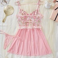 Cupcake Couture Babydoll Lingerie Set - Sinderella
