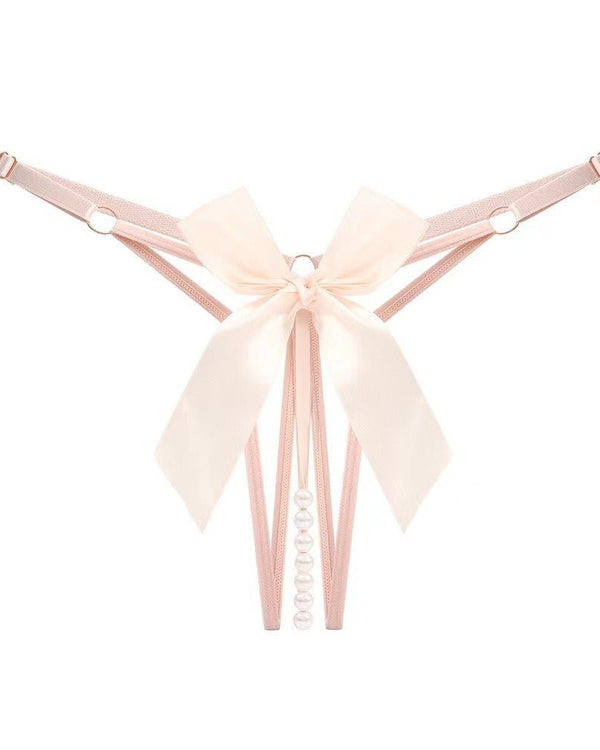 Detty Pearl Embellished Panty - Sinderella