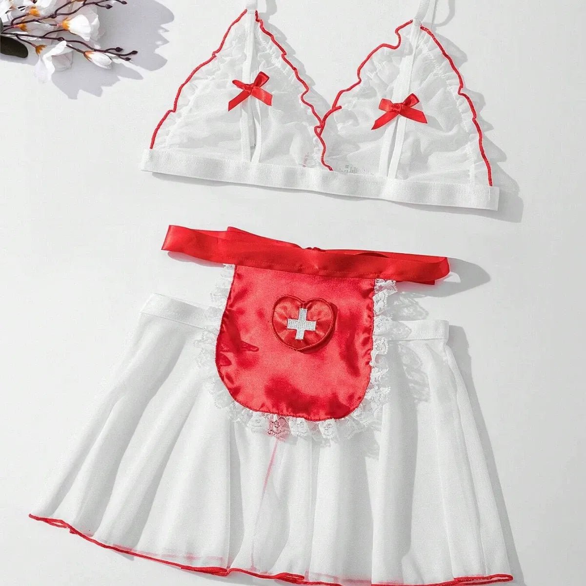 Emergency Tease Kit Roleplay Lingerie - Sinderella