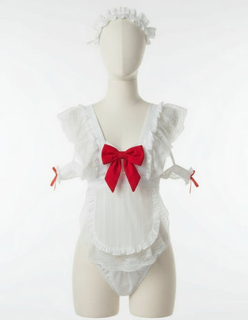 House of Lace French Maid Lingerie Set - Sinderella