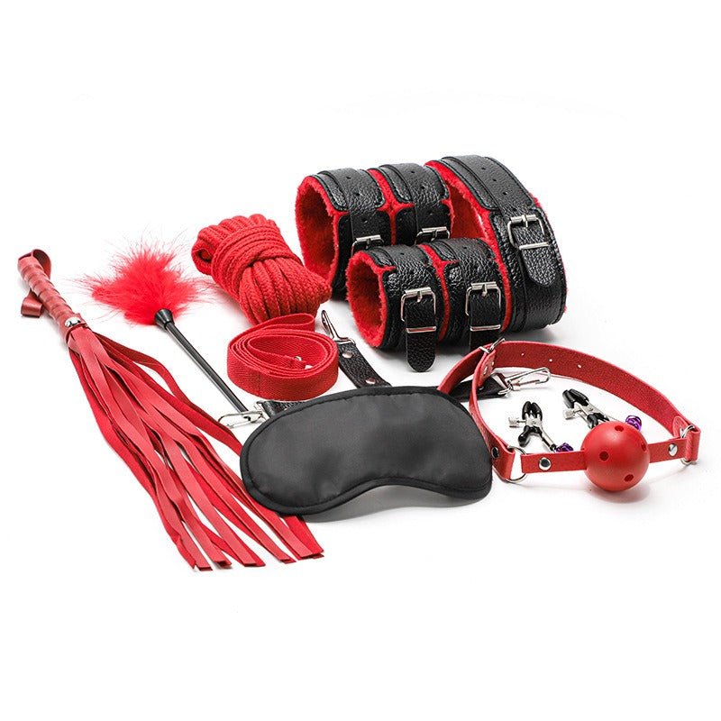 Intimate Control Red and Black 10 Piece Fantasy Set - Sinderella