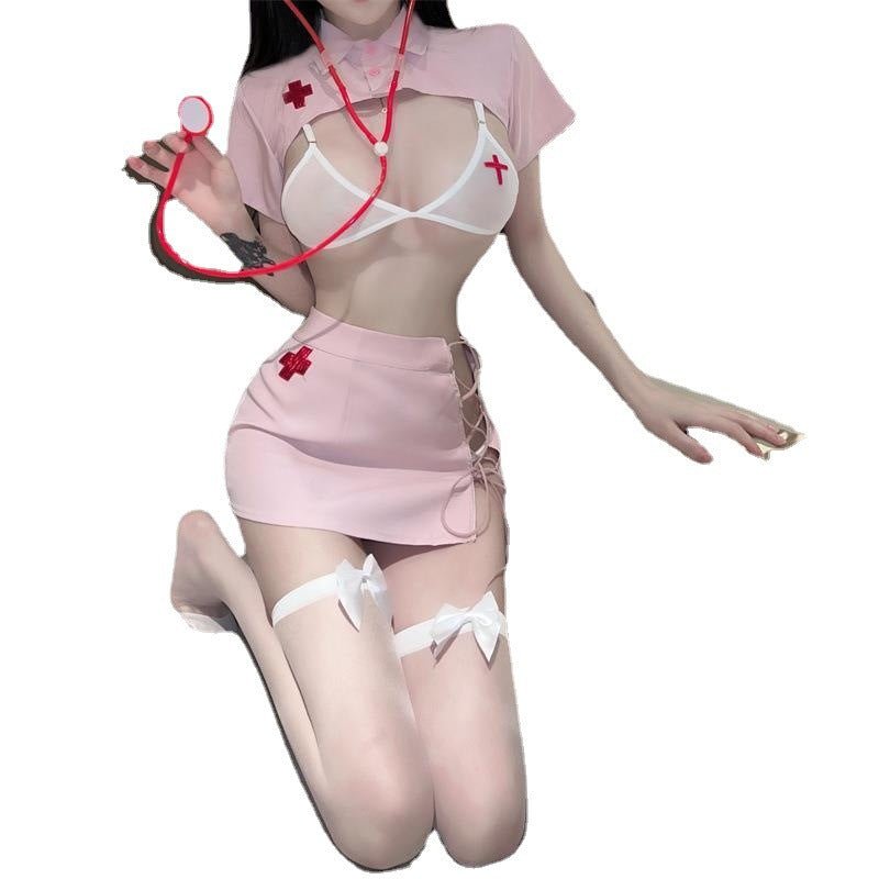 Milani Nurse Roleplay Lingerie Set - Sinderella