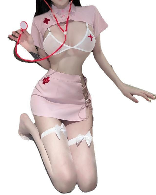 Milani Nurse Roleplay Lingerie Set - Sinderella