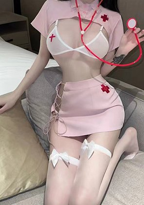 Milani Nurse Roleplay Lingerie Set - Sinderella