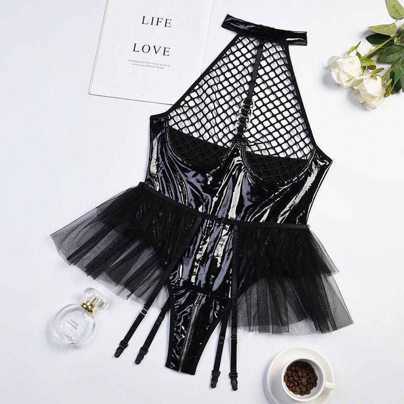 No Safe Word Needed Built - In Bra Bondage Lingerie - Sinderella