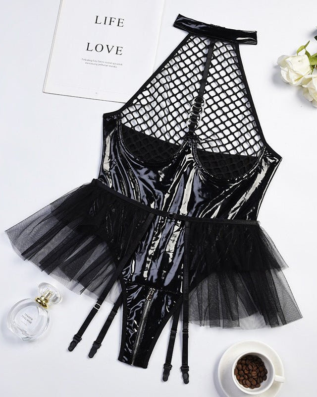 No Safe Word Needed Built - In Bra Bondage Lingerie - Sinderella