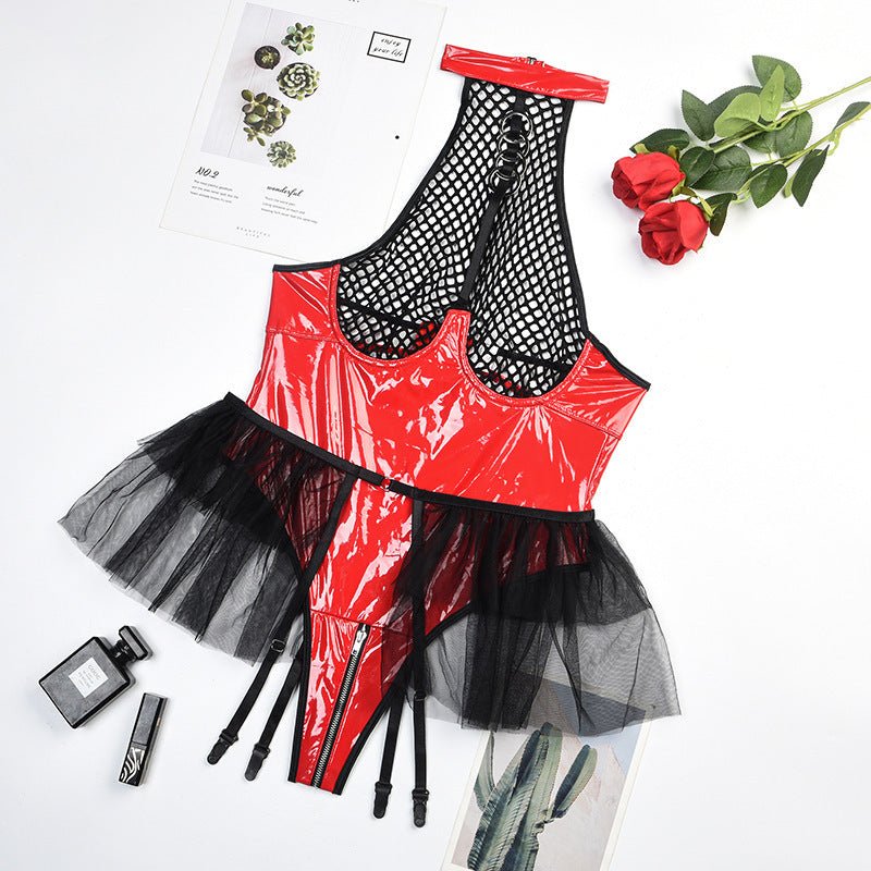 No Safe Word Needed Built - In Bra Bondage Lingerie - Sinderella