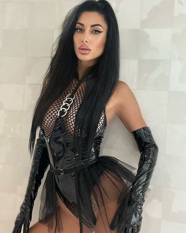No Safe Word Needed Built - In Bra Bondage Lingerie - Sinderella