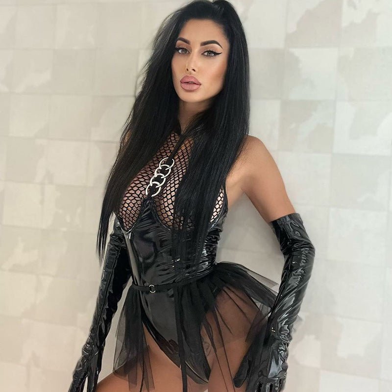 No Safe Word Needed Built - In Bra Bondage Lingerie - Sinderella