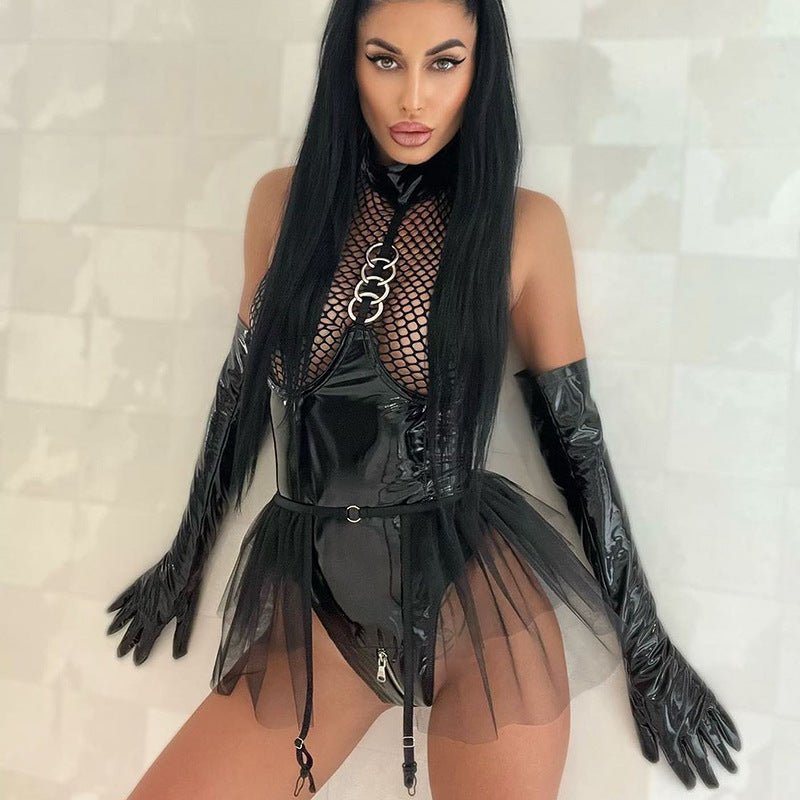 No Safe Word Needed Built - In Bra Bondage Lingerie - Sinderella