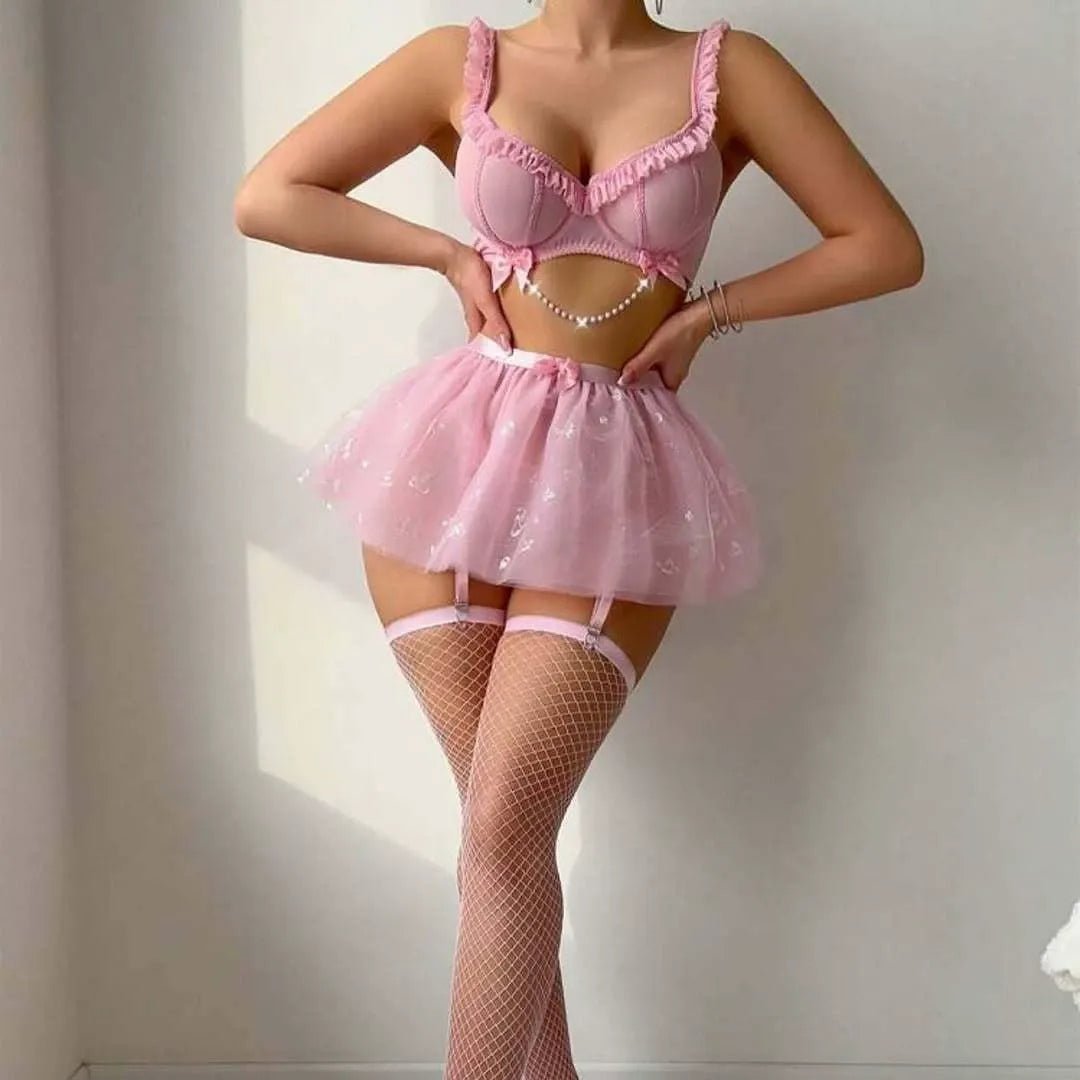 Pearlcore Princess Mesh Lingerie - Sinderella