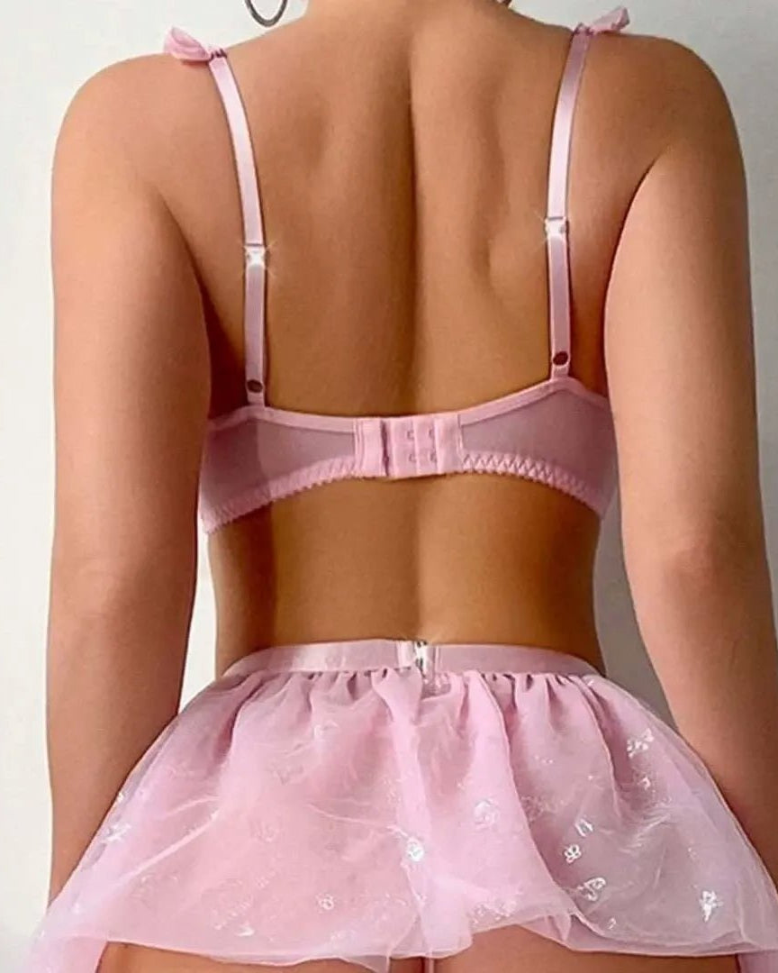 Pearlcore Princess Mesh Lingerie - Sinderella