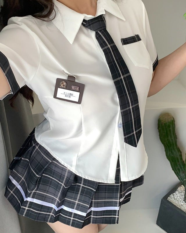 Plus Size School Girl Roleplay Lingerie Set - Sinderella