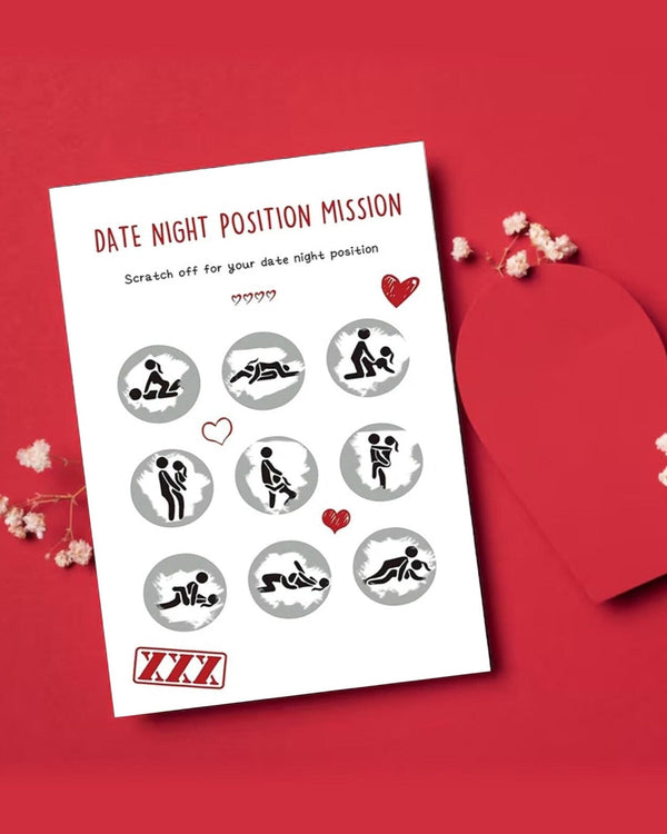 Scratch n’ Spice: Date Night Position Card - Sinderella