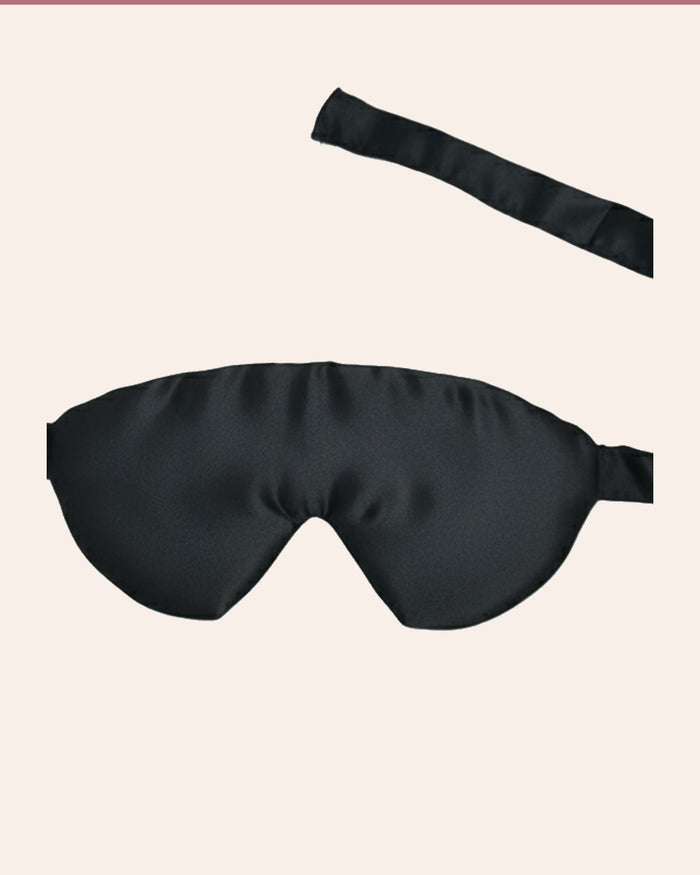 Make Every Touch Feel Stronger – Satin Blindfold