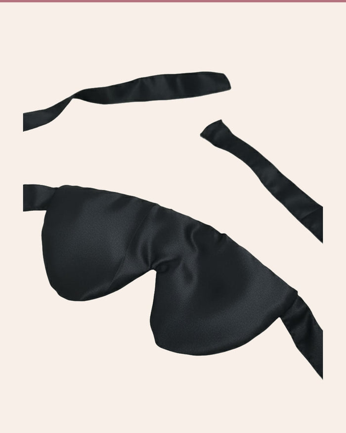 Make Every Touch Feel Stronger – Satin Blindfold