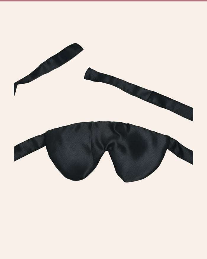 Make Every Touch Feel Stronger – Satin Blindfold