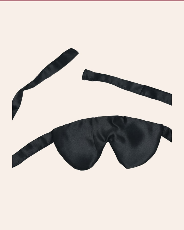 Make Every Touch Feel Stronger – Satin Blindfold