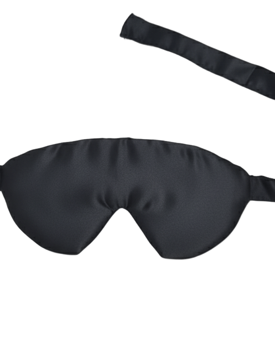 Shhh... It’s Secret Hour Satin Blindfold - Sinderella