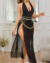 Sultan's Secret Sheer Slit Lingerie Set - Sinderella