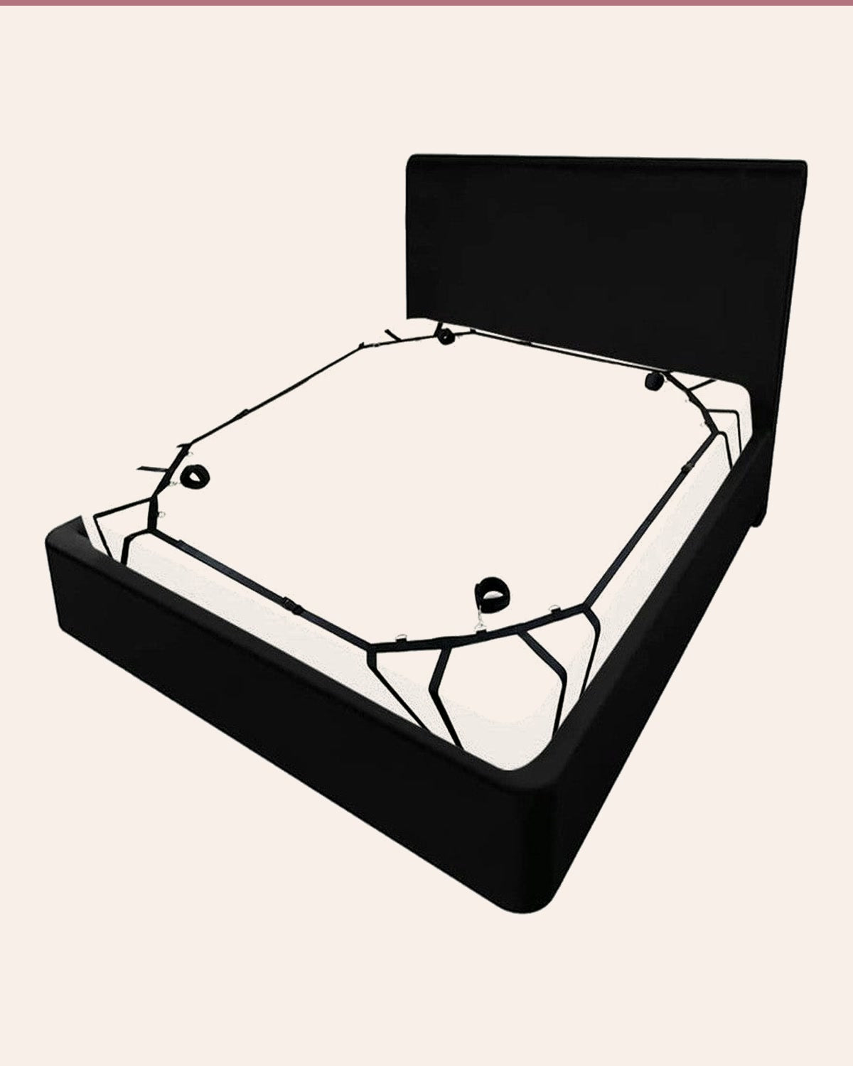 Surrender To His Sweet Control – Adjustable Bed Restraint System