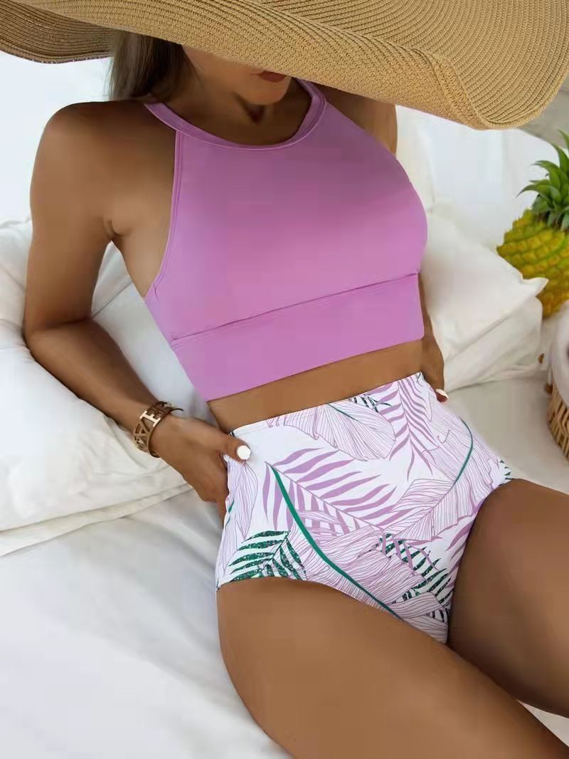 Bianca Two Piece High Waist Bikini - Sinderella