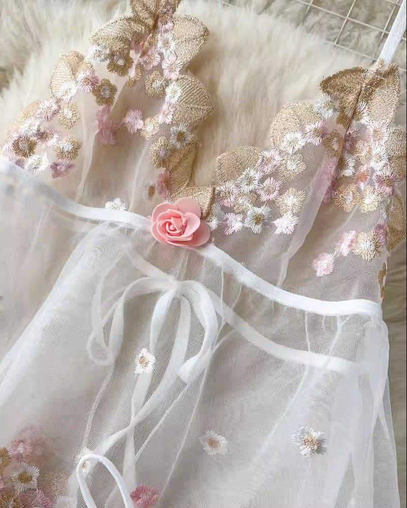 Cecelia Sexy Two Piece Sheer Lingerie - Sinderella