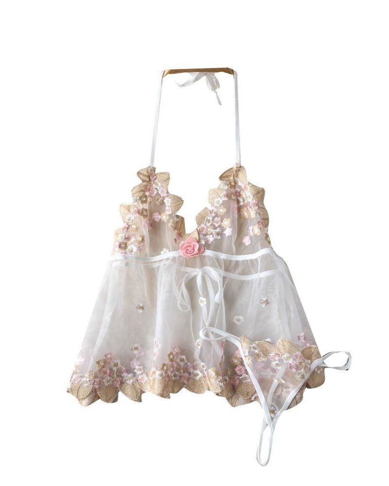 Cecelia Sexy Two Piece Sheer Lingerie - Sinderella