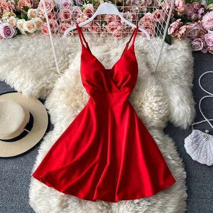 Clara Skater Short Dress - Sinderella