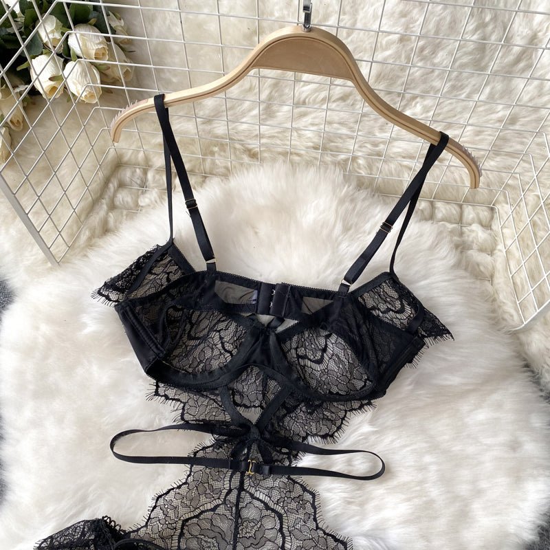 Dream Sheer Lace Mesh Lingerie - Sinderella