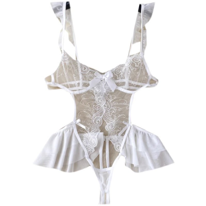 Juniper Lace Mesh Transparent Intimate Lingerie - Sinderella