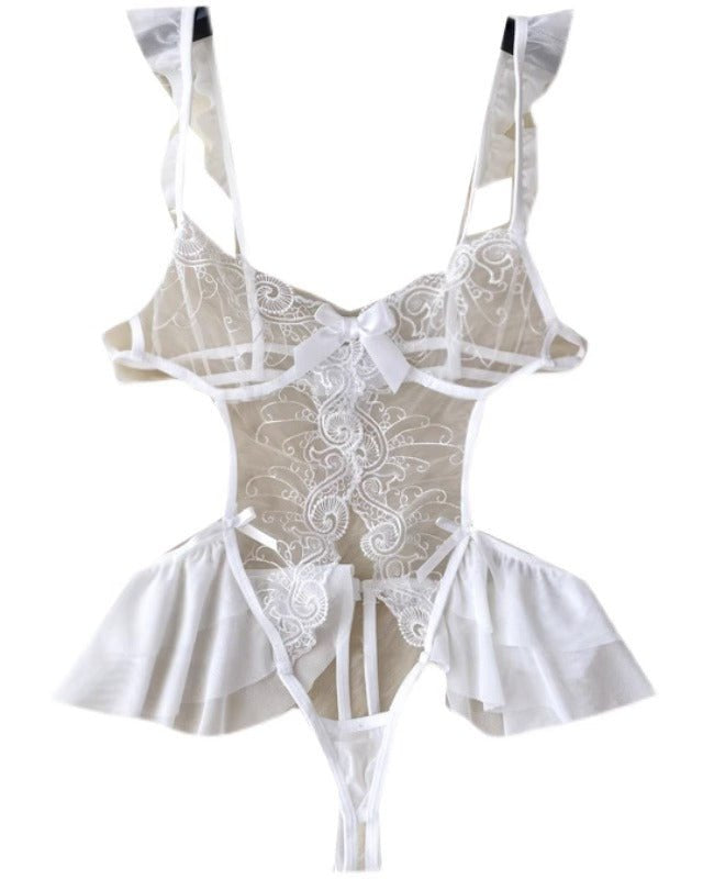 Juniper Lace Mesh Transparent Intimate Lingerie - Sinderella