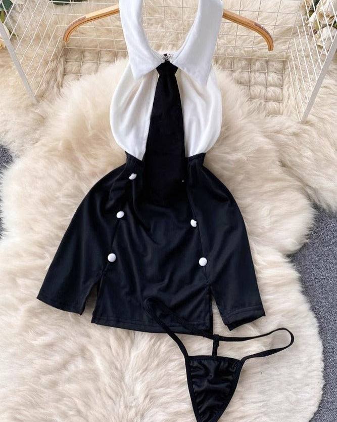 Geet — Uniform Costume Set with Stockings and Tie