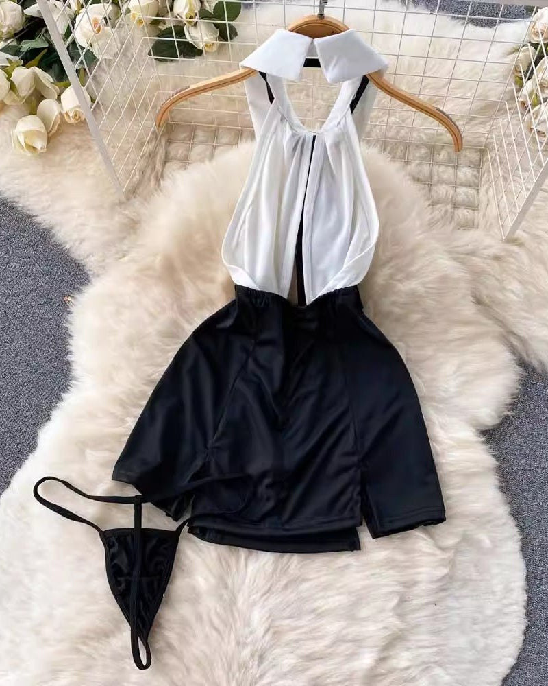 Geet — Uniform Costume Set with Stockings and Tie