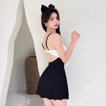 Maeve One Piece Ruffle Swimsuit Backless - Sinderella