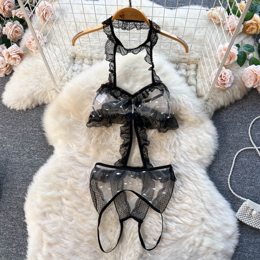 Maggie Mesh Lace Sexy Lingerie - Sinderella