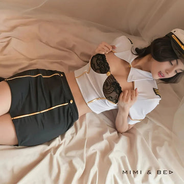 Nina Three Piece Lingerie - Sinderella