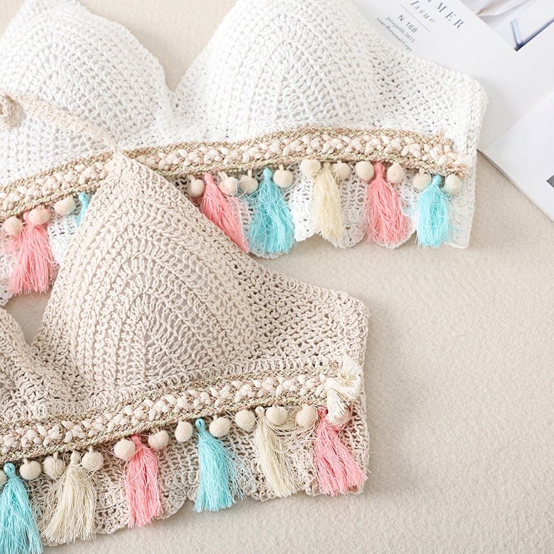 Olivia Beach Holiday Crochet Top - Sinderella