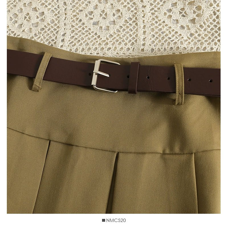 Shiloh Short Pleated Skirt - Sinderella