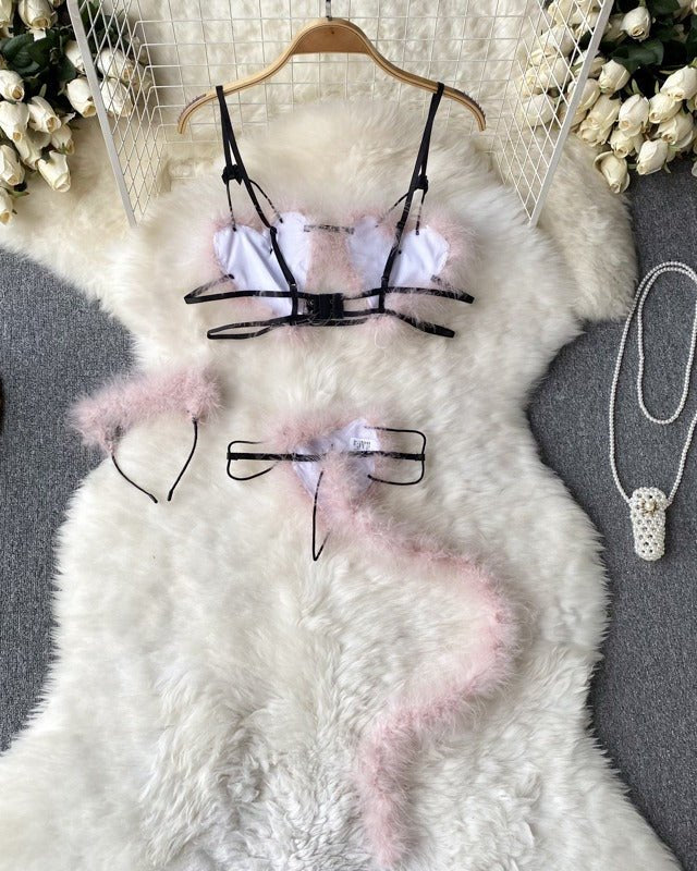 Succubus Three Piece Teddy Lingerie - Sinderella
